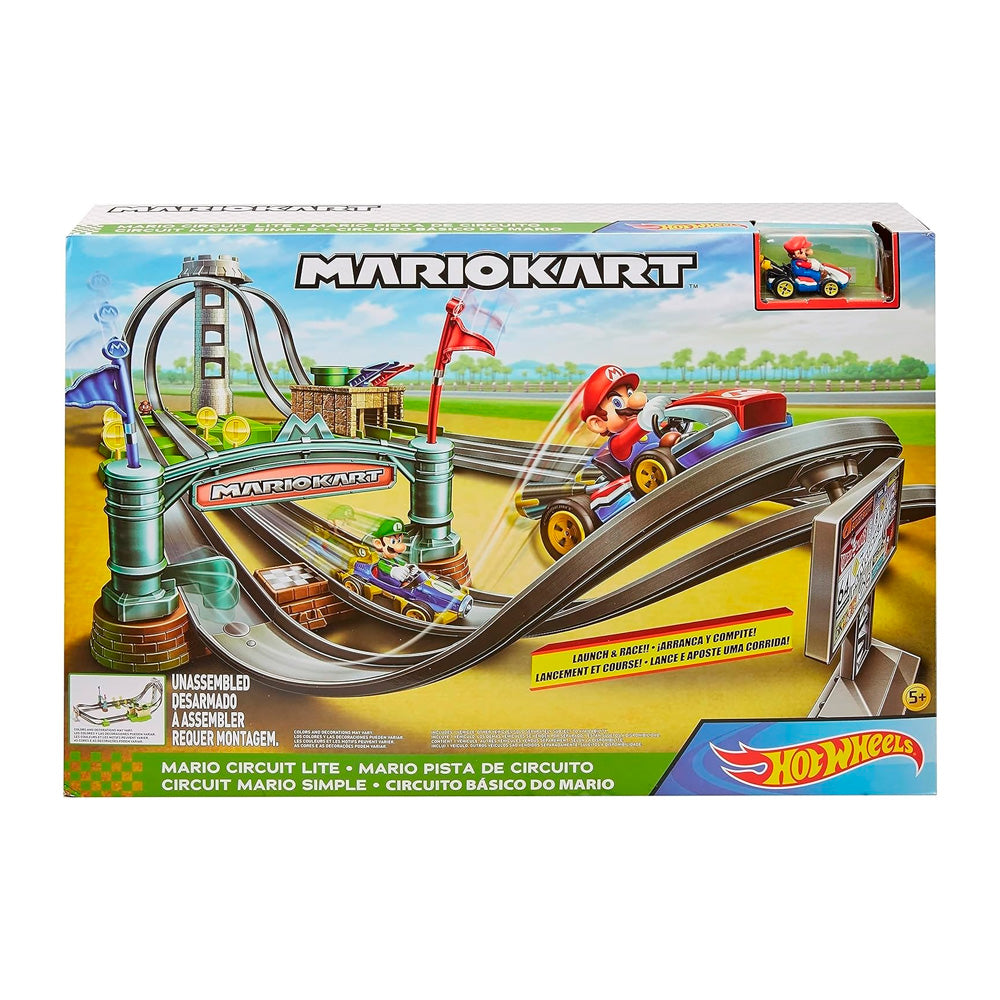 img Pista de Carrera Hot Wheels Mario Kart Circuit Lite