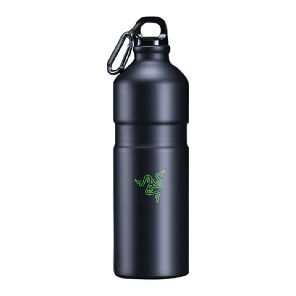 Botella hidratante Razer clásica de 750ml negra