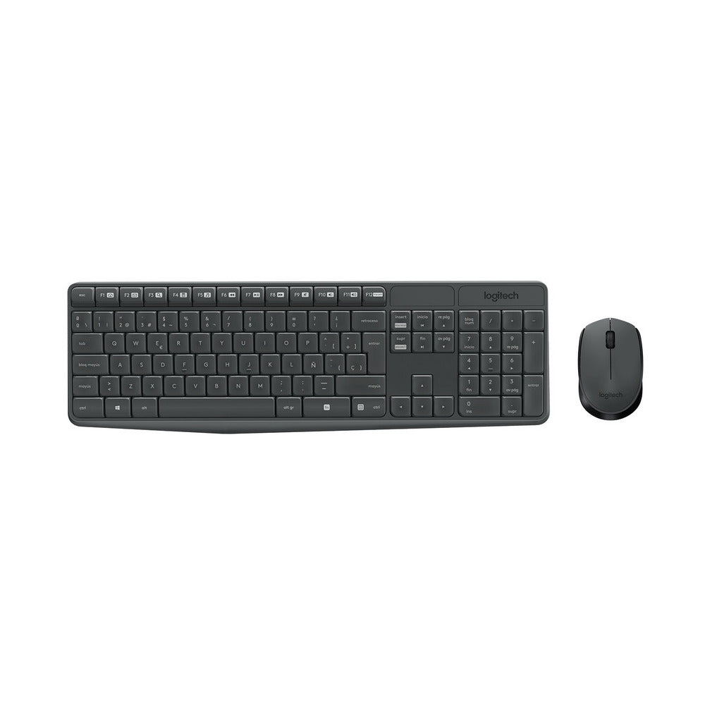 Kit de Teclado y Mouse Logitech MK235 inalámbrico - USB