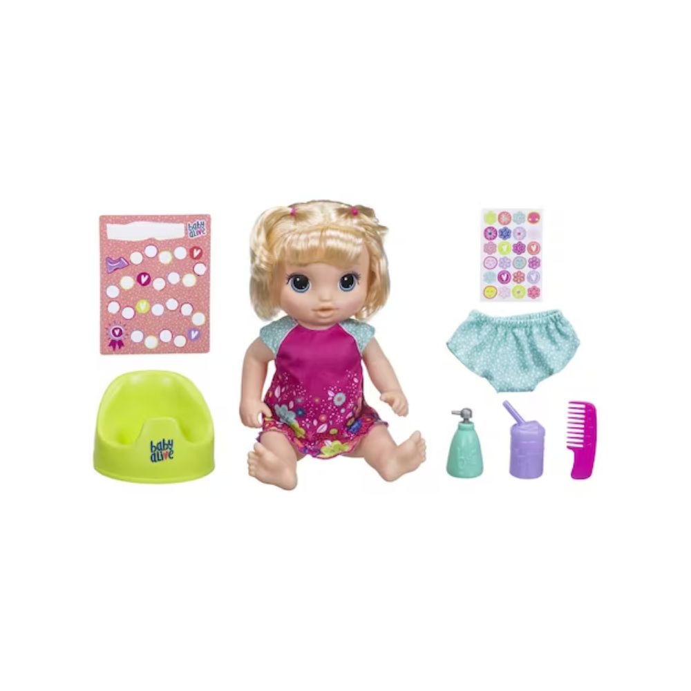 Muñeca Baby Alive Bebe Va Al Baño