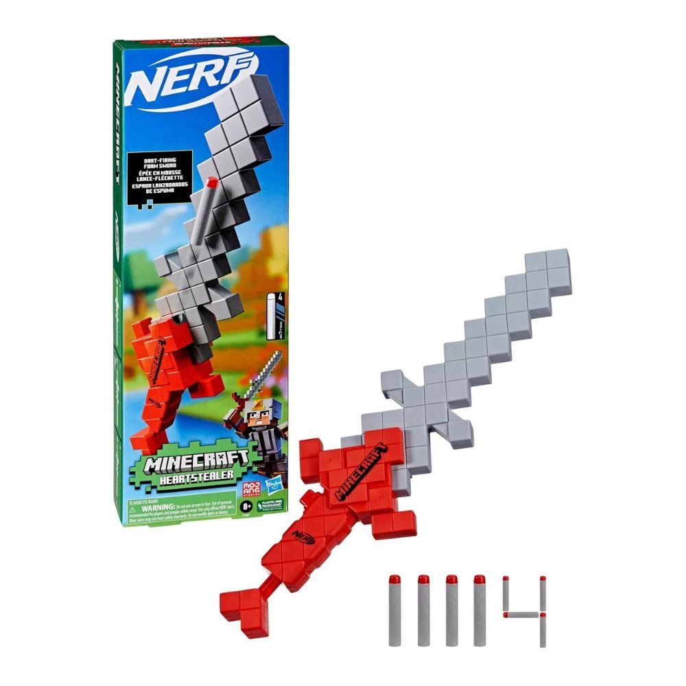img Arma de Juguete Nerf Minicraft Heartstealer