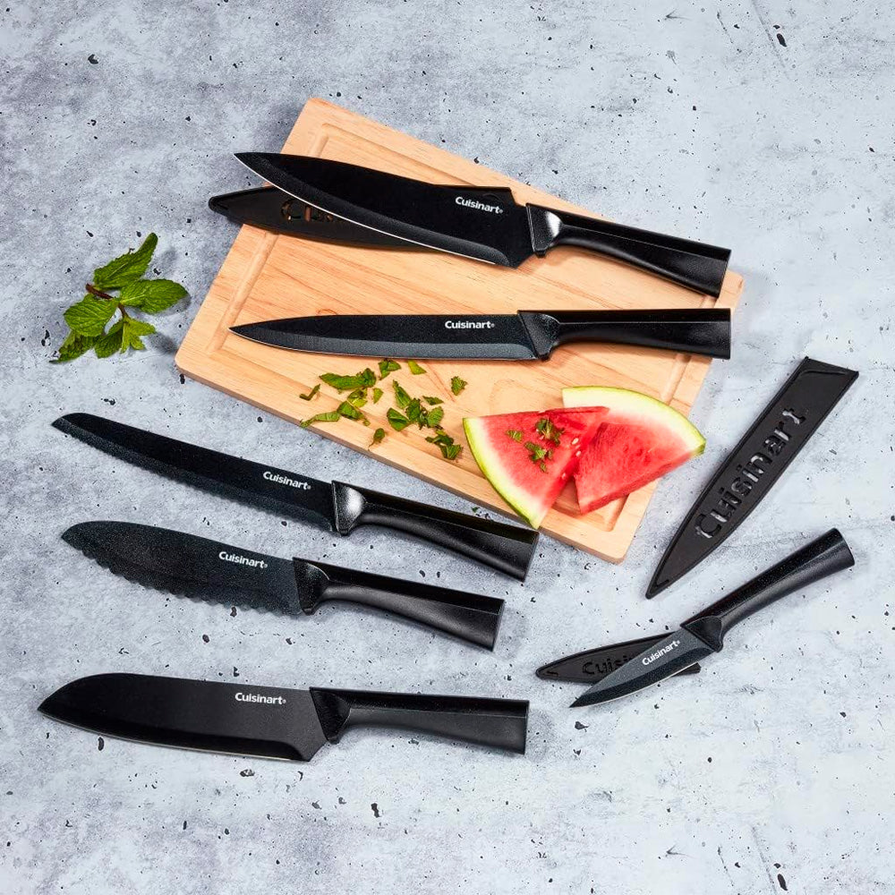 img Juego de Cuchillos Metálicos Cuisinart de 12 Piezas con Protectores de Cuchilla