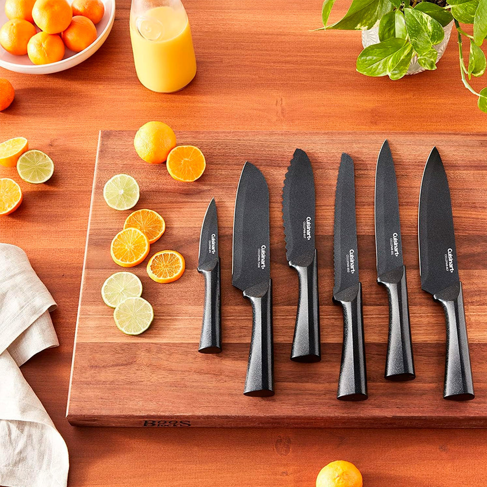 img Juego de Cuchillos Metálicos Cuisinart de 12 Piezas con Protectores de Cuchilla
