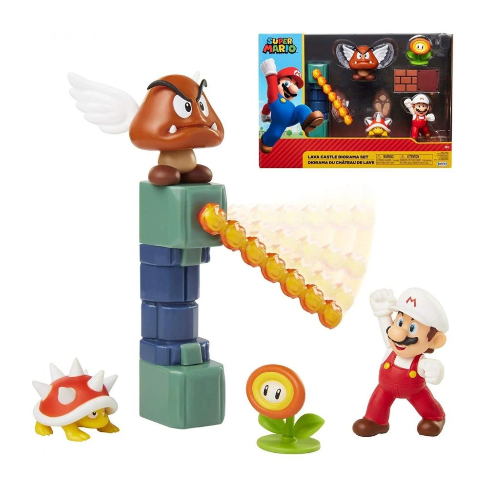 img Figura de Acción Jakks Pacific Set Diorama Castillo de Lava