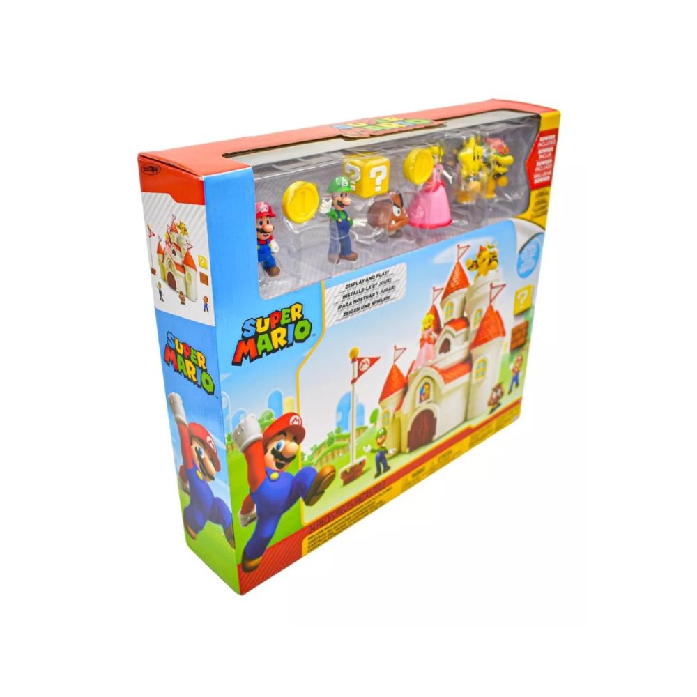 img Figura de Accion Jakks Playset Mario Bross Castillo Reino Champiñón Deluxe Mario Bros