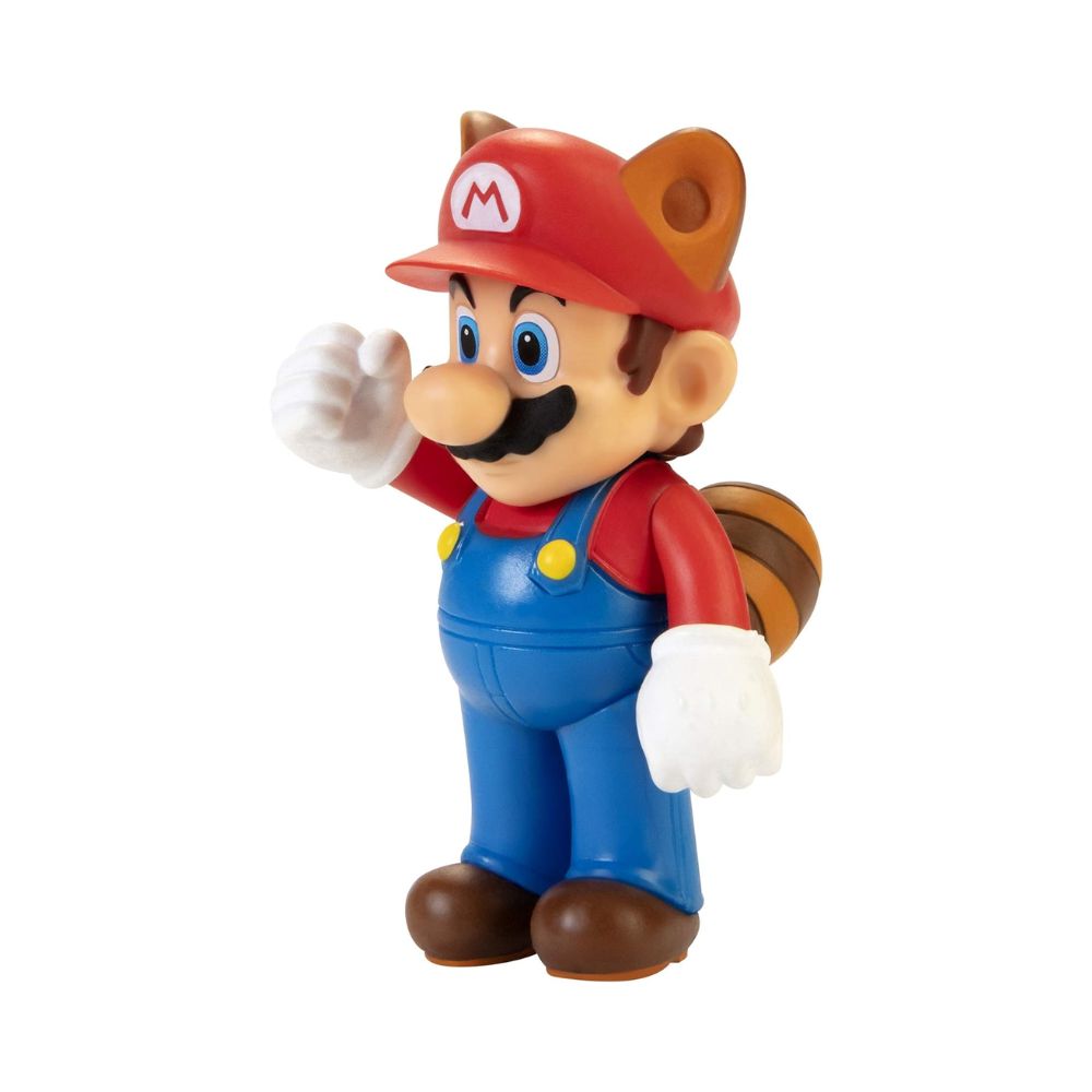 img Figura de Accion Jakks Super Mario Raccon Mario de 2.5 pulgadas
