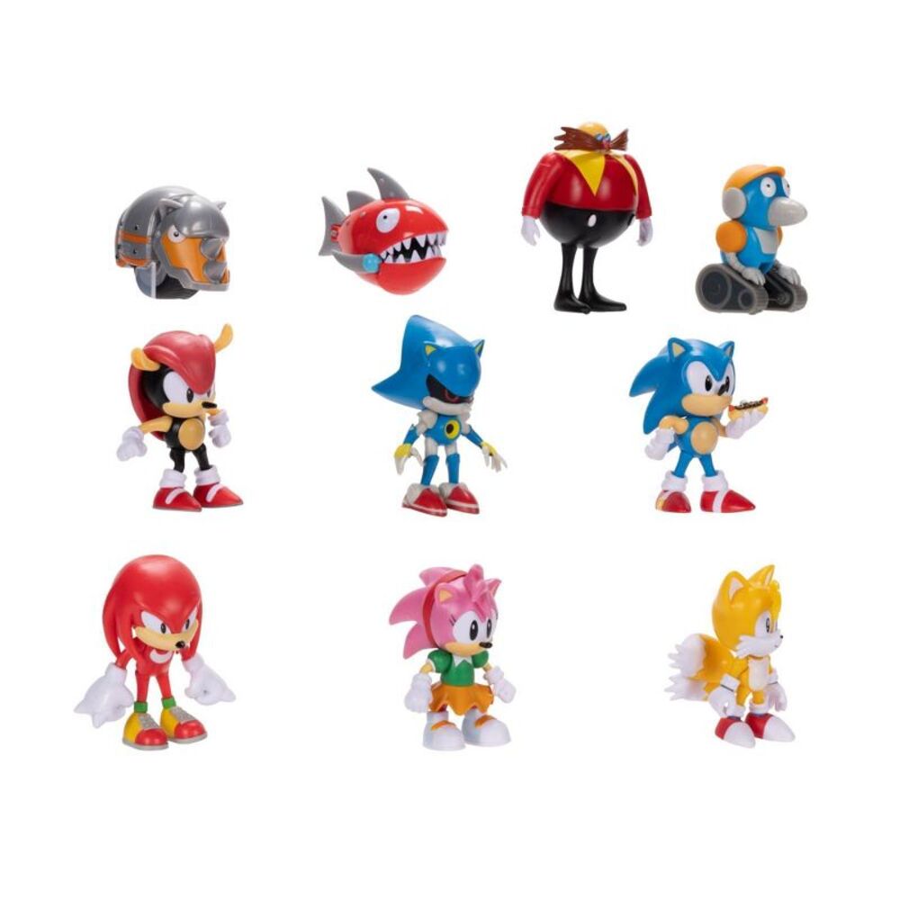 img Juego de figuras de acción Jakks de Sonic the Hedgehog Friends & Foes de 2,5"