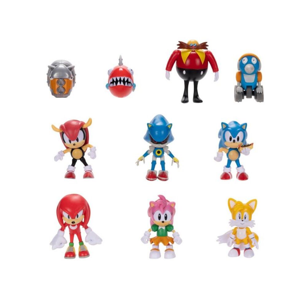 img Juego de figuras de acción Jakks de Sonic the Hedgehog Friends & Foes de 2,5"