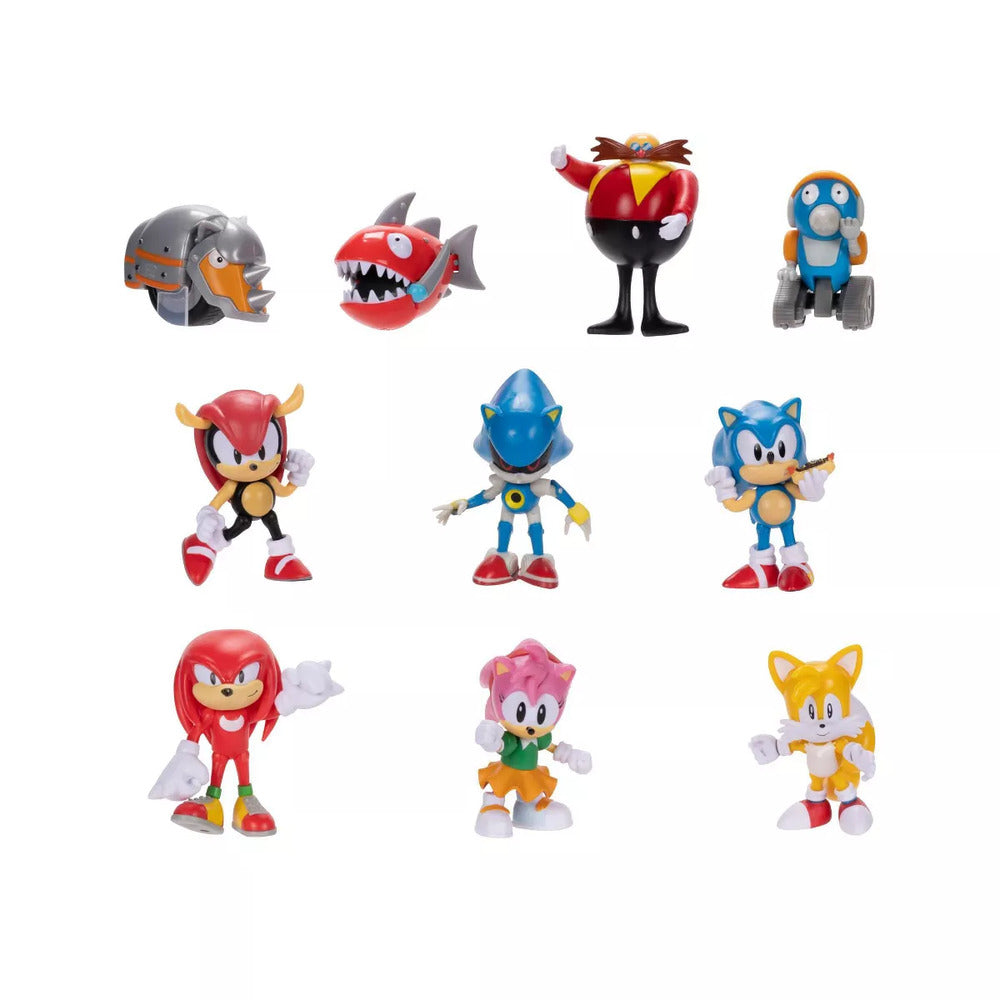 img Juego de figuras de acción Jakks de Sonic the Hedgehog Friends & Foes de 2,5"