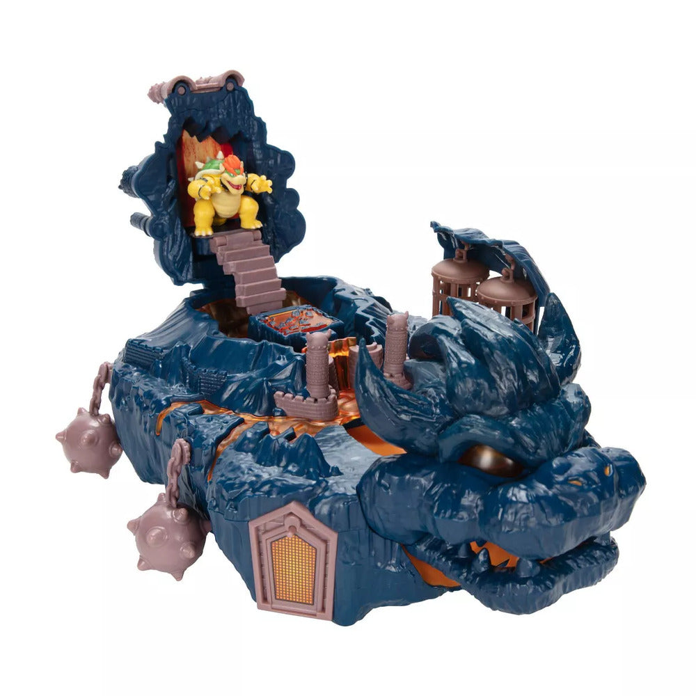 img Juego de figuras de acción Jakks Nintendo The Super Mario Bros Movie Castillo de la isla de Bowser
