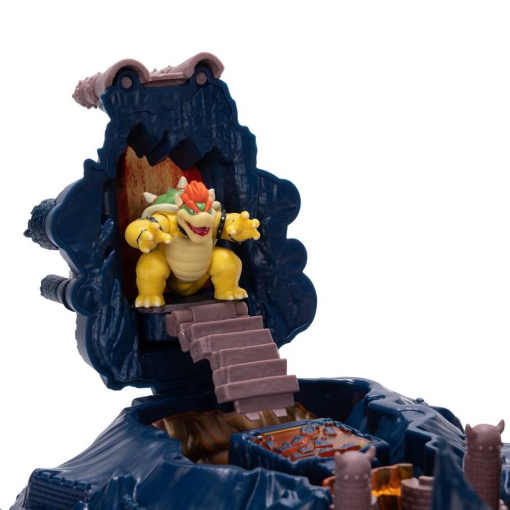 img Juego de figuras de acción Jakks Nintendo The Super Mario Bros Movie Castillo de la isla de Bowser