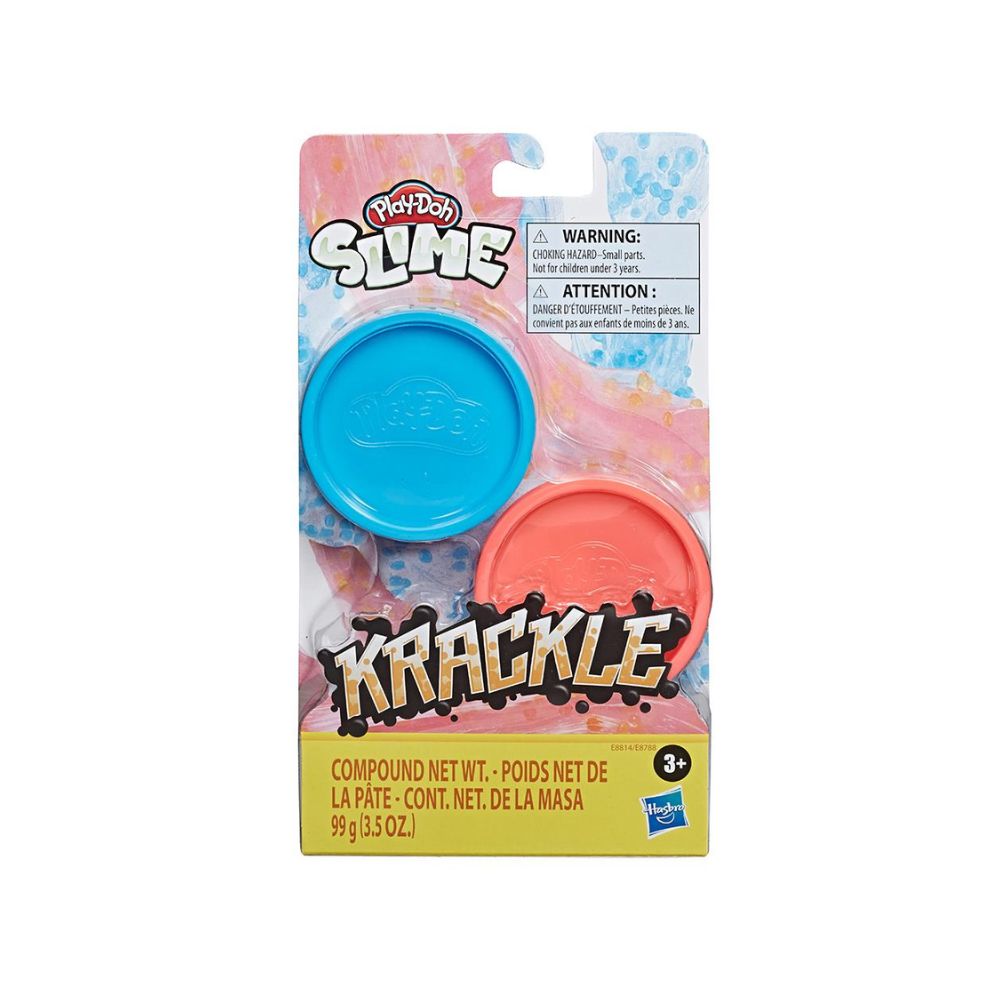img Plastilina Hasbro Slime Krackle Azul