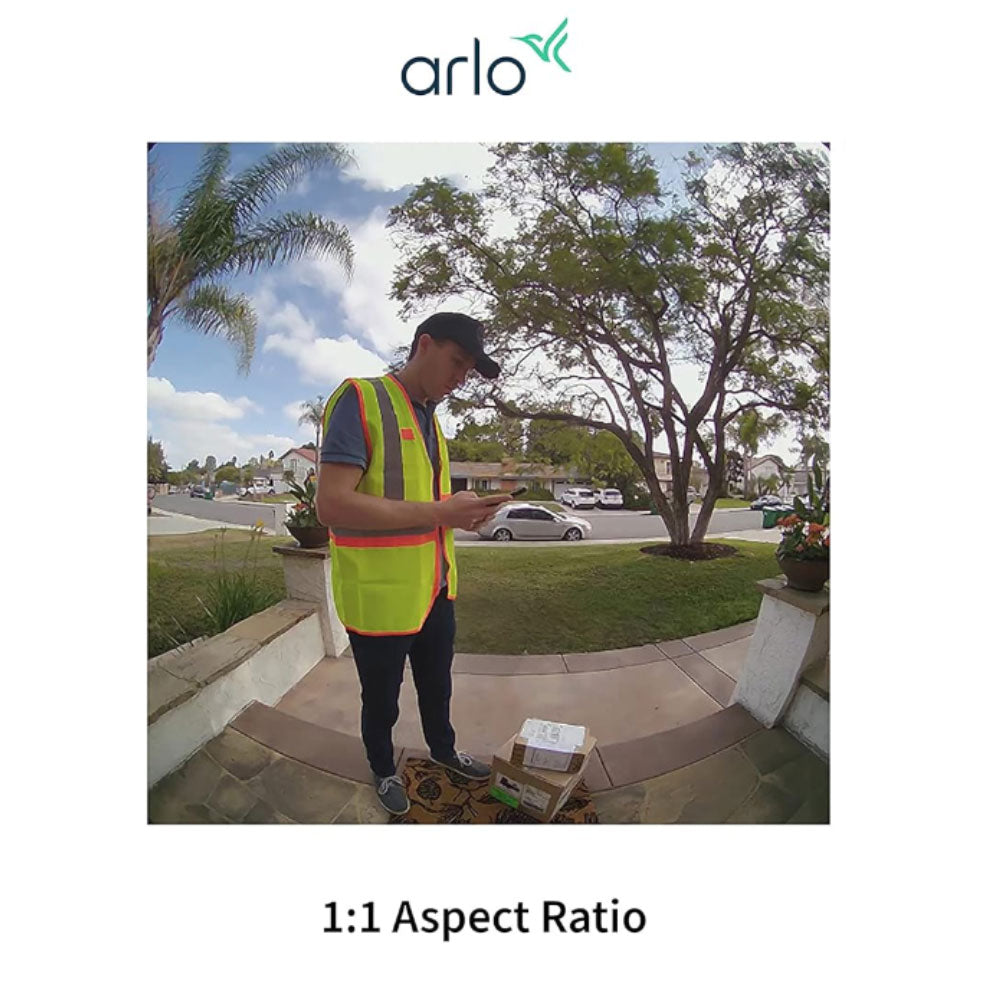 img Timbre Inteligente Arlo Essential Video Hd Visión Nocturna