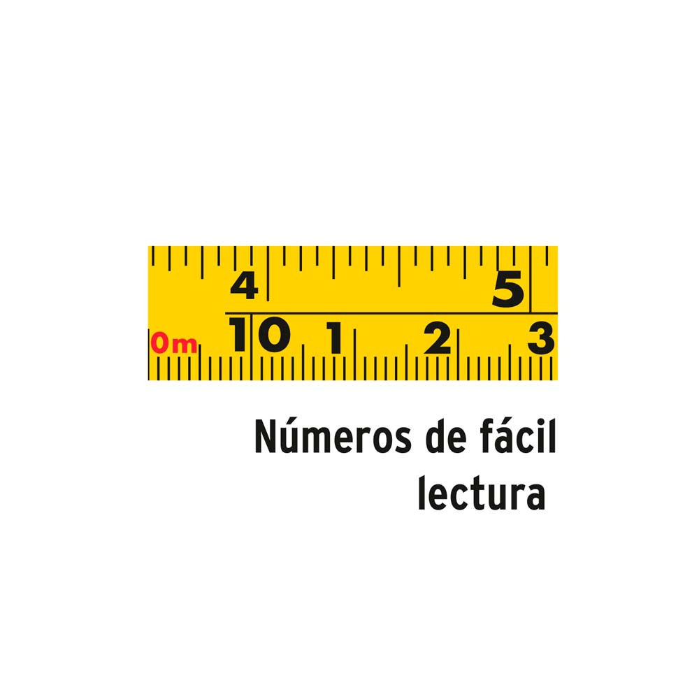 img Flexómetro Truper 20m Metálica Carcasa Plástica