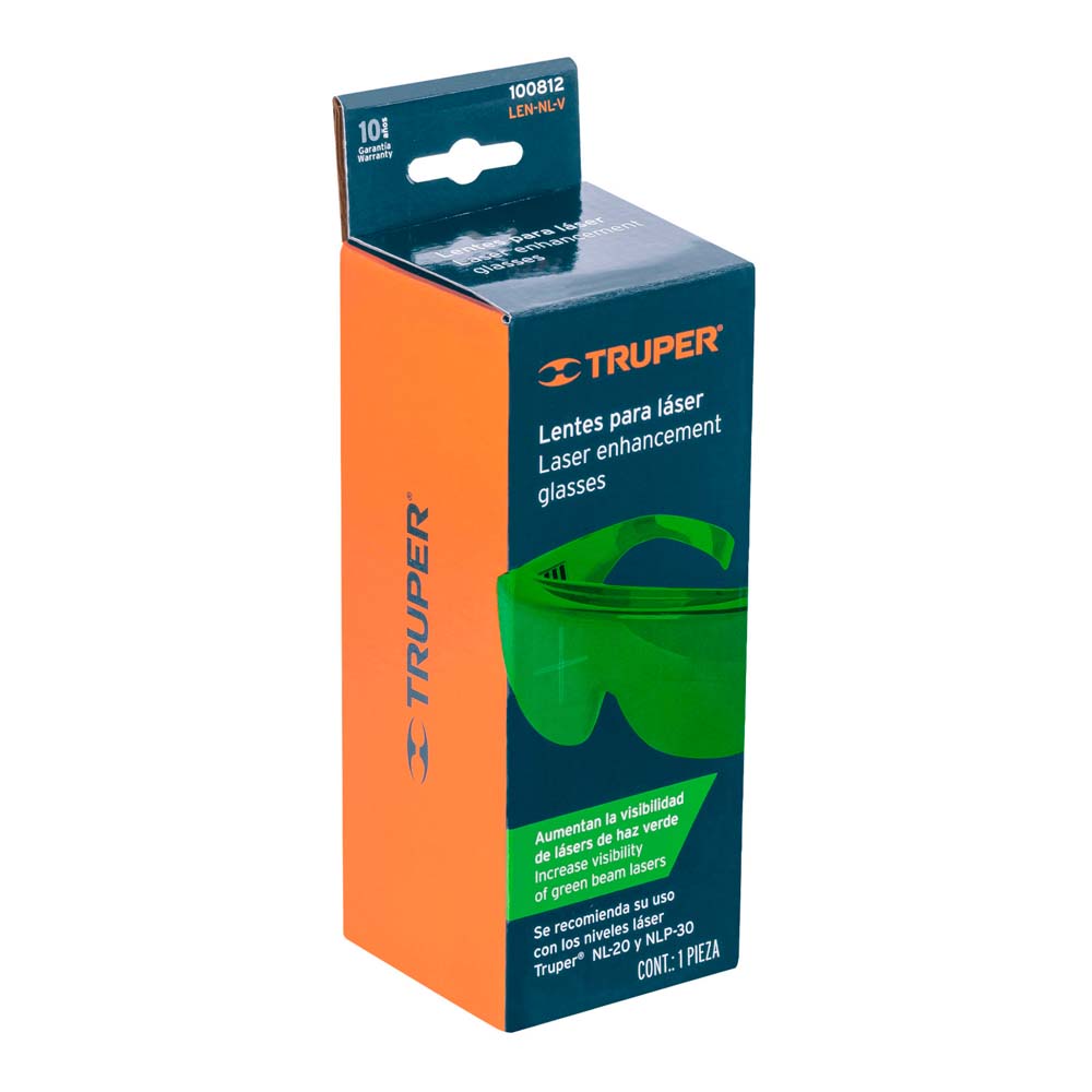 img Lentes de Seguridad Truper para Láser Color Verde