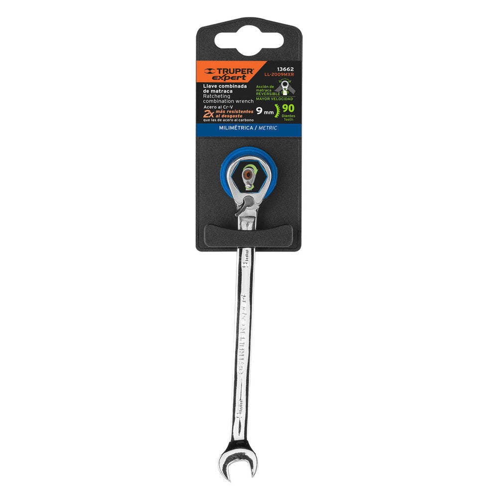 img Llaves Combinadas Truper Expert de 9 mm Cromo Vanadio