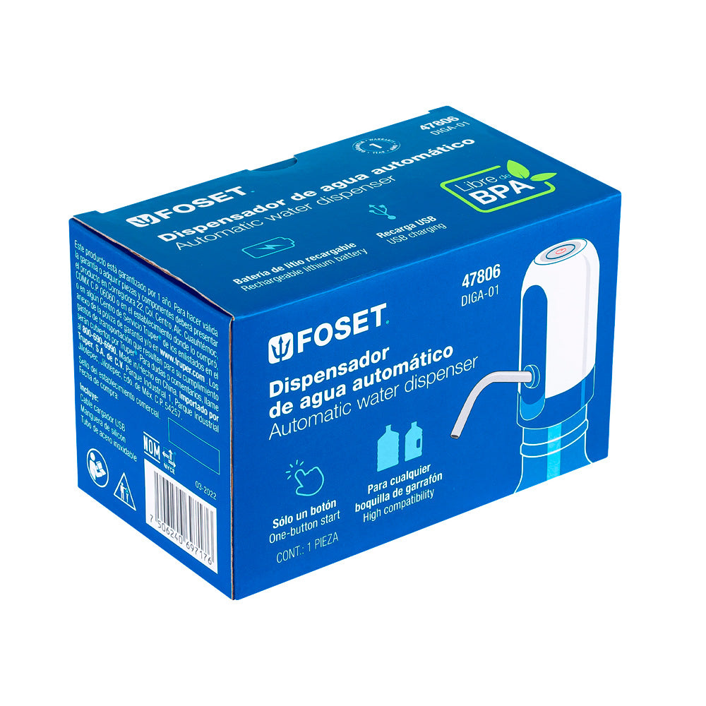 img Dispensador Eléctrico Foset de Agua para Garrafón