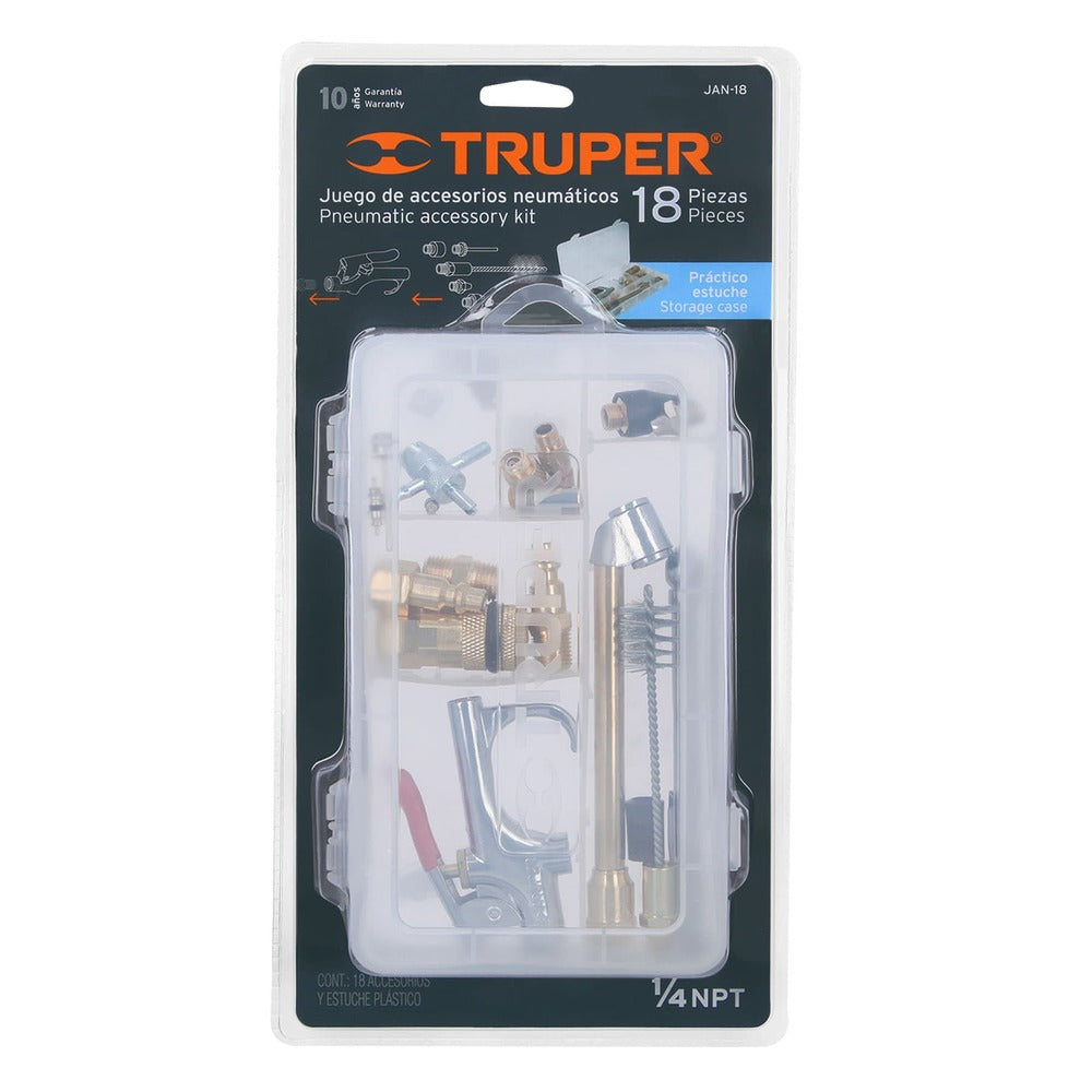 img Juego para Compresor de Aire Truper de 18 piezas