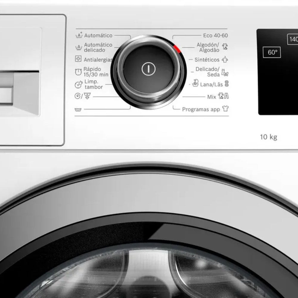 img Lavadora Bosch 1400 RPM I-Dos VarioPerfect en Color Blanca de 10kg. WAL28PH0ES