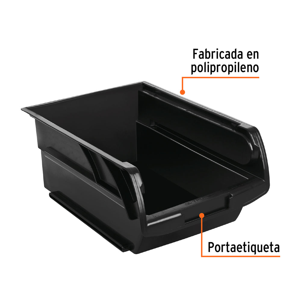 img Gaveta Apilable Truper de plástico 38.5 x 24 x 17 cm