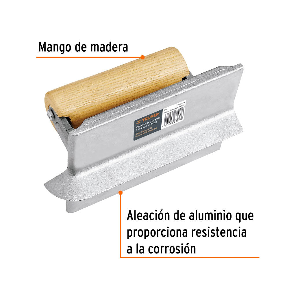 img Rayador de Aluminio Truper Mango de Madera