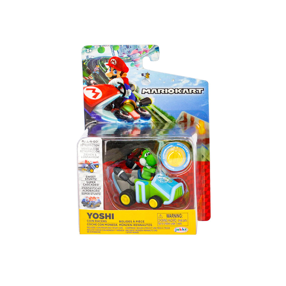 img Figura de Accion Jakks Luigi Mario Kart Coche Con Moneda