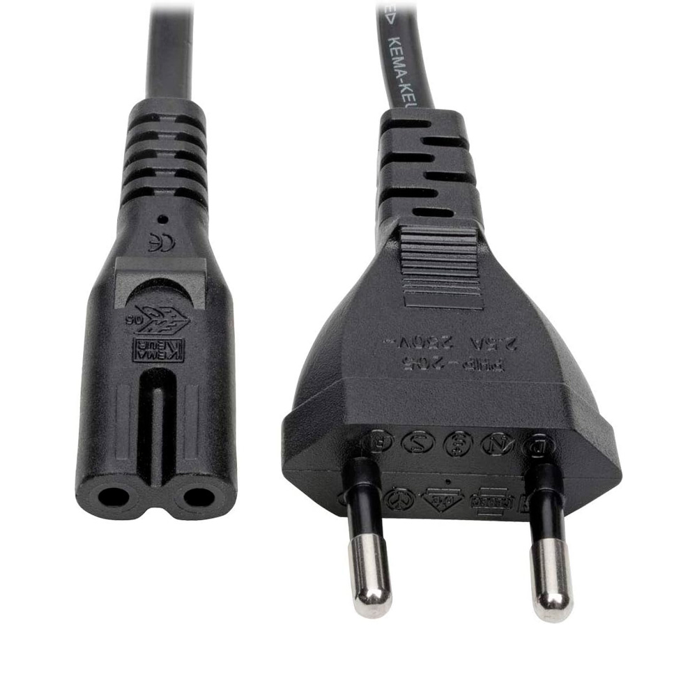 img Cable de Alimentación para Computadora Tripp-Lite con Clavija Europea C7 a Schuko 2