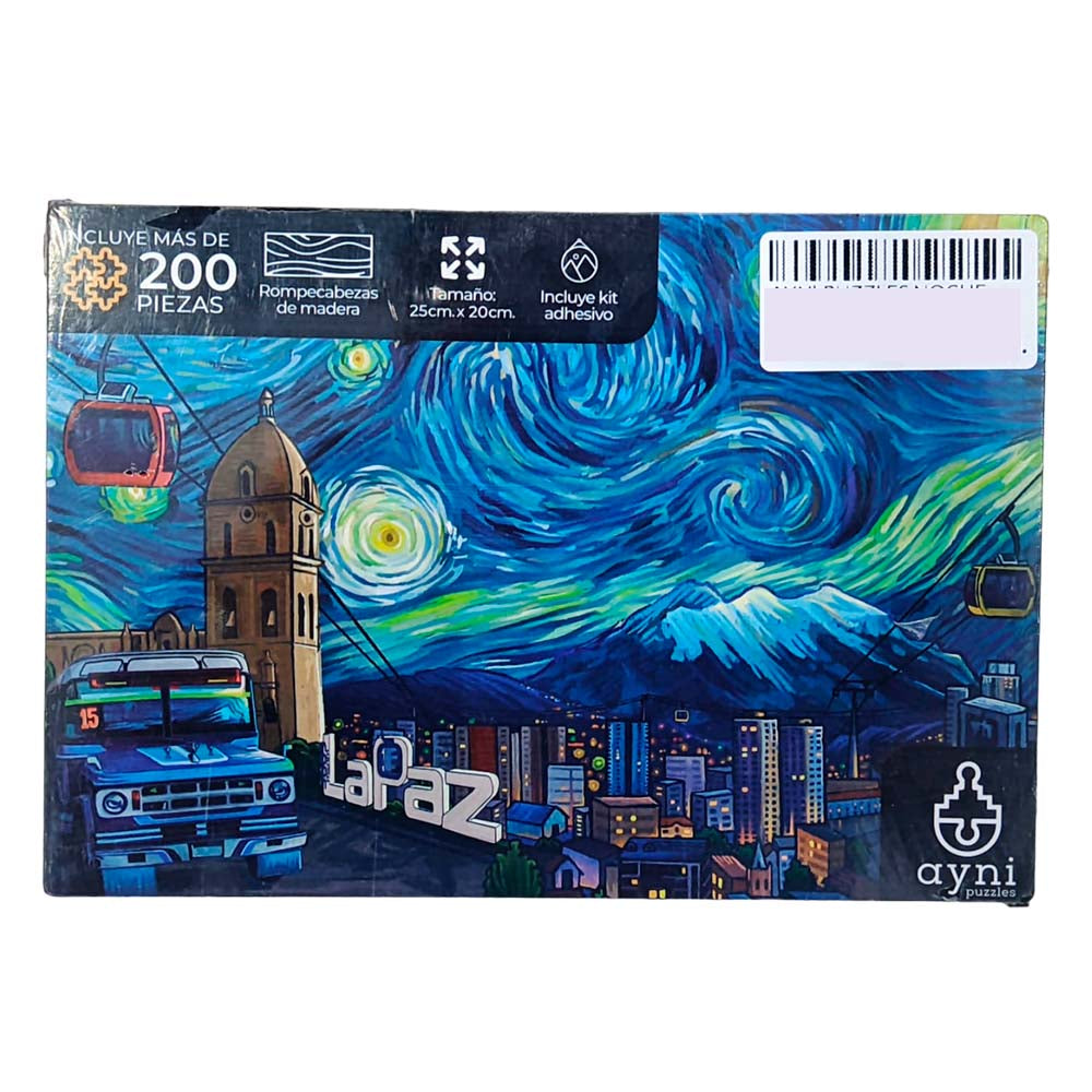 img Rompecabezas de Madera Ayni Puzzles Noches Estrelladas