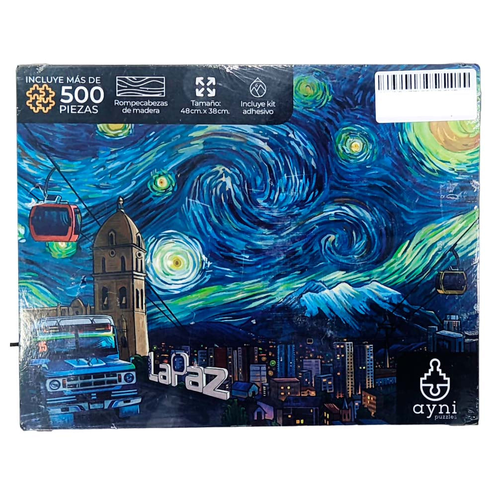img Rompecabezas de Madera Ayni Puzzles Noches Estrelladas