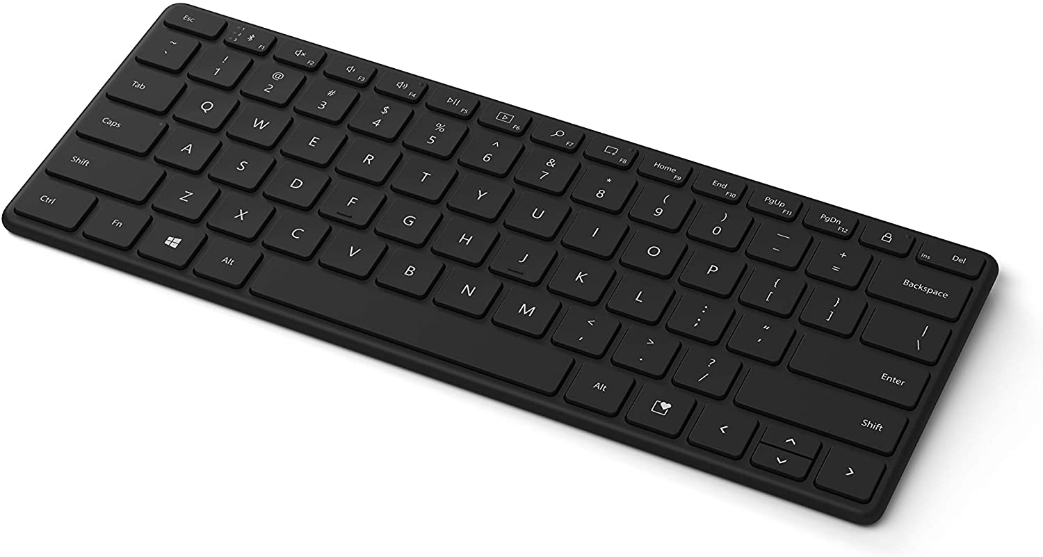 img Teclado Inalámbrico Microsoft Compacto Negro