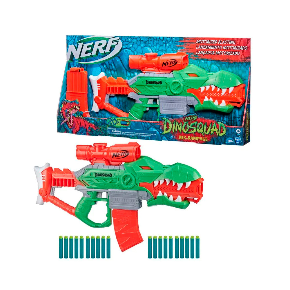img Arma de Juguete Nerf Dinosquad Rex Rampage