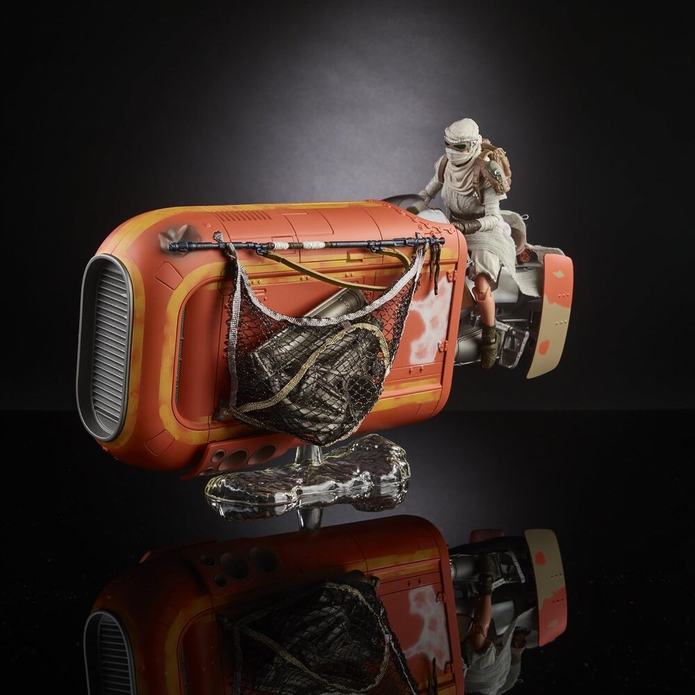img FIGURA DE ACCION HHSBR SW E7 BS REY'S SPEEDER The Black Series