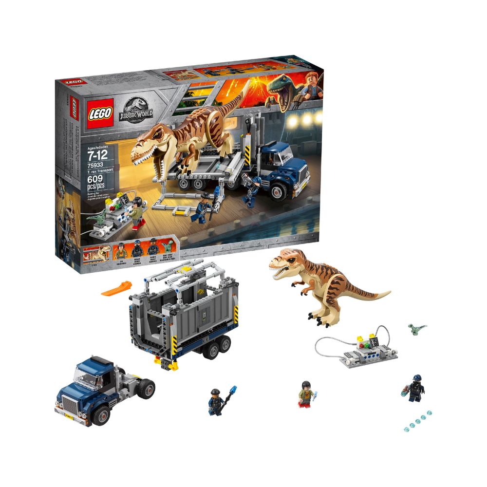 img LEGO JURASSIC WORLD TRANSPORTE DEL T-REX