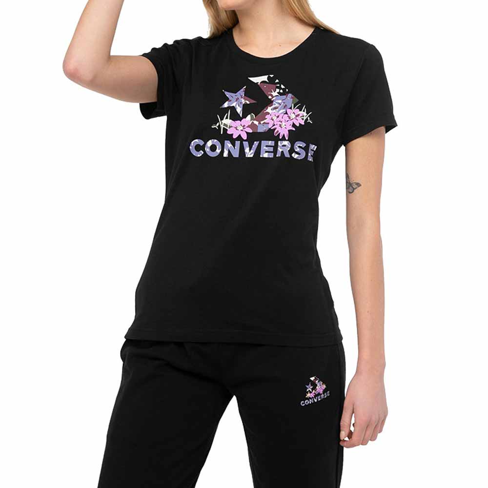 img Polera Converse Color Negro