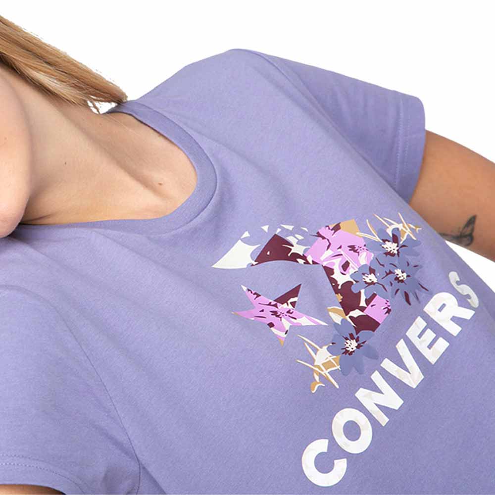 img Polera Converse Color Púrpura