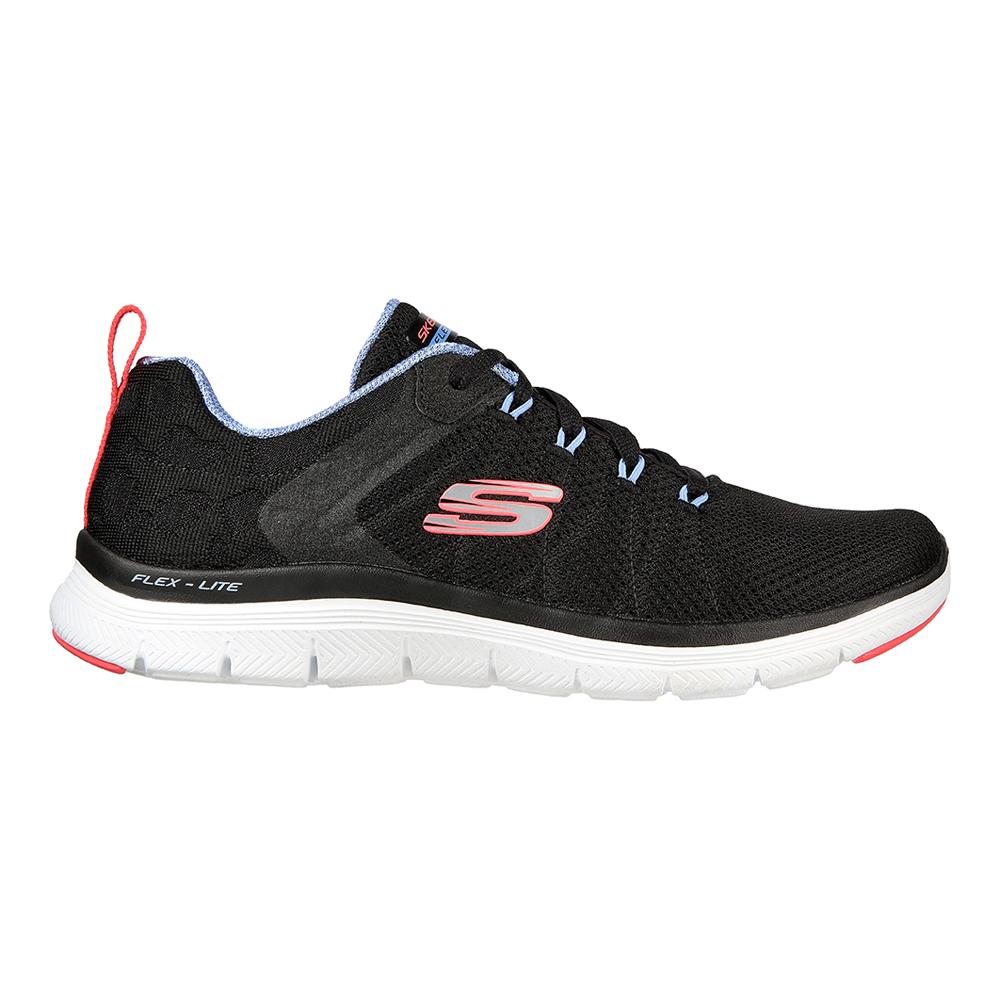 img Tenis Femenino Skechers Flexappeal4.0-Elegantways Color Negro