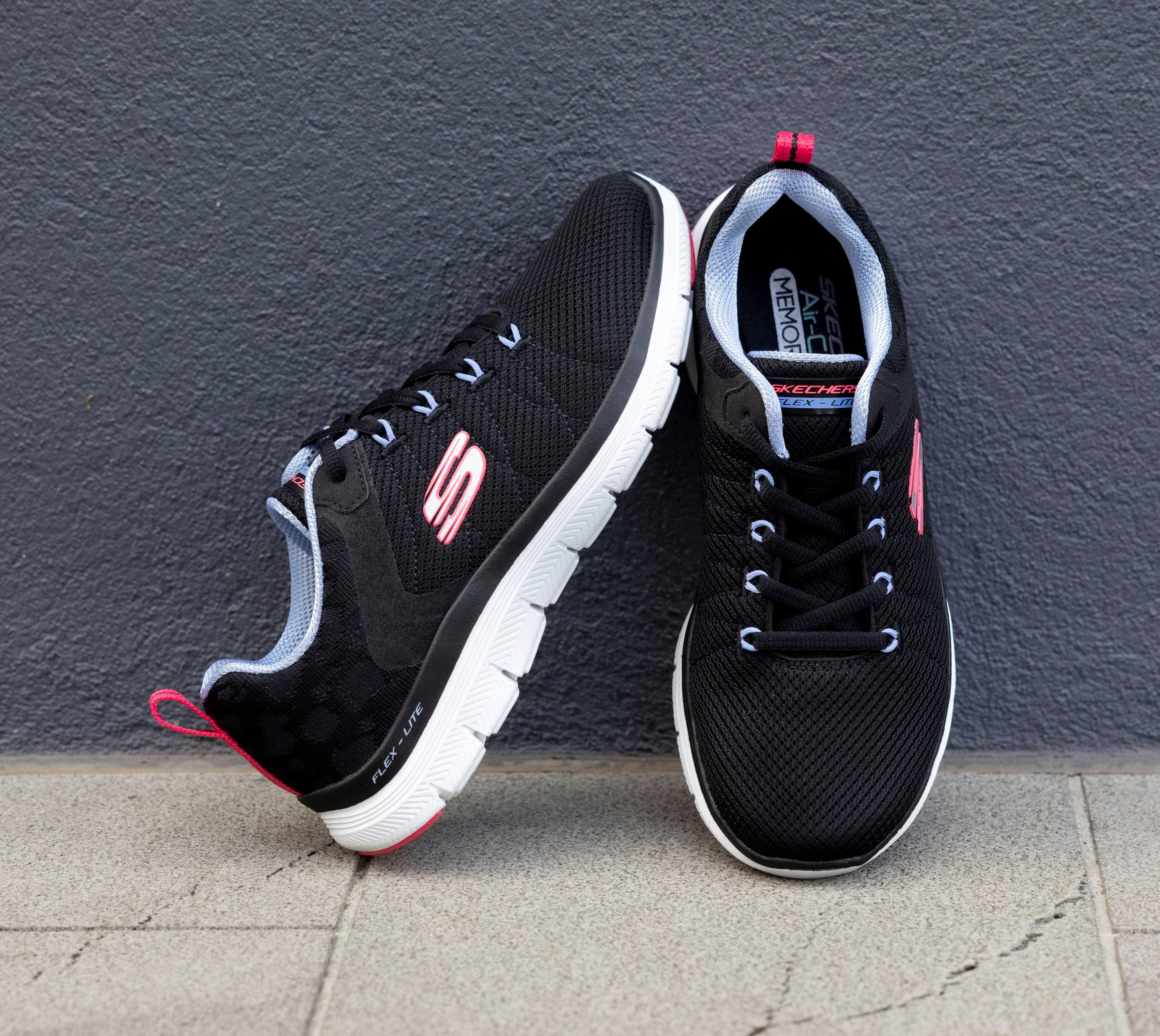 img Tenis Femenino Skechers Flexappeal4.0-Elegantways Color Negro