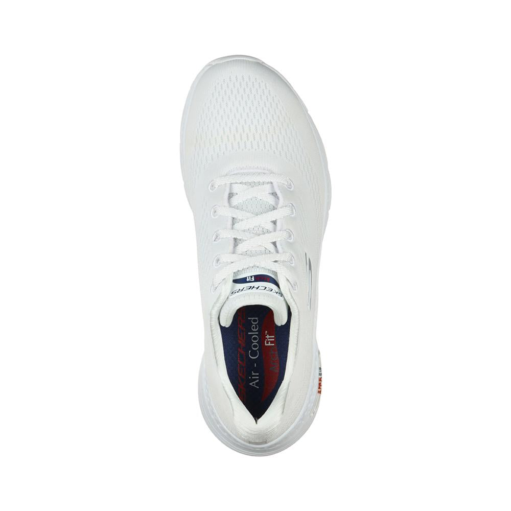 img Tenis para Damas Skechers Arch Fit Color Blanco