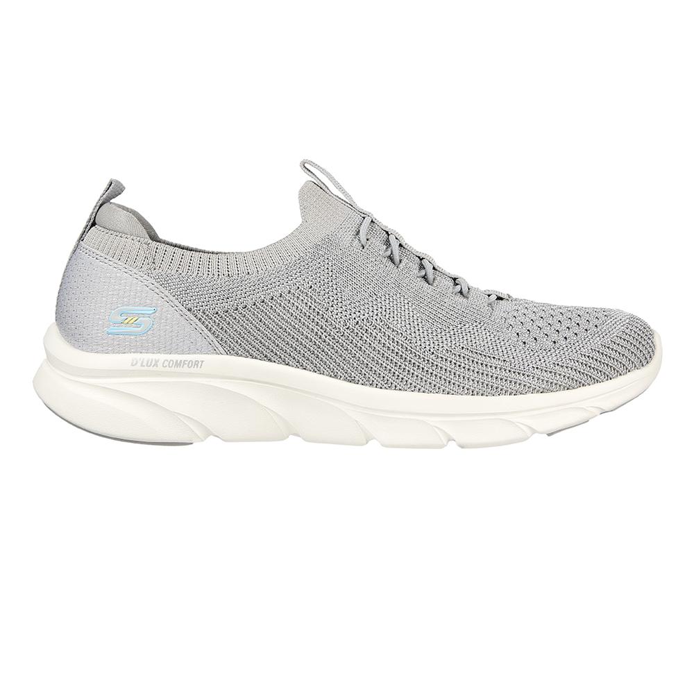 Tenis Skechers D'Luxcomfort-Bonusprize Color Plomo