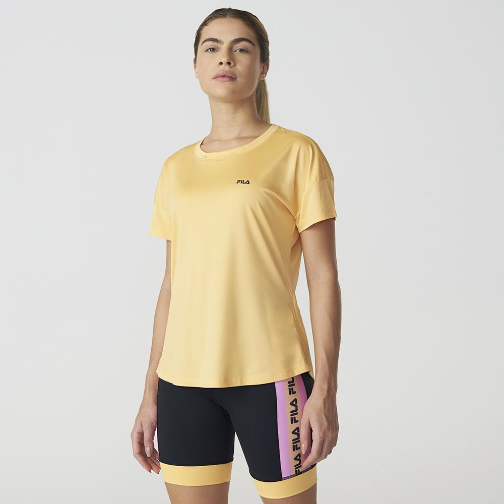 img Polera Fila Basic Dry-Fit Color Amarillo