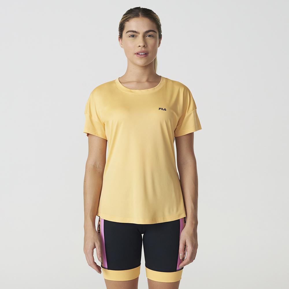 img Polera Fila Basic Dry-Fit Color Amarillo