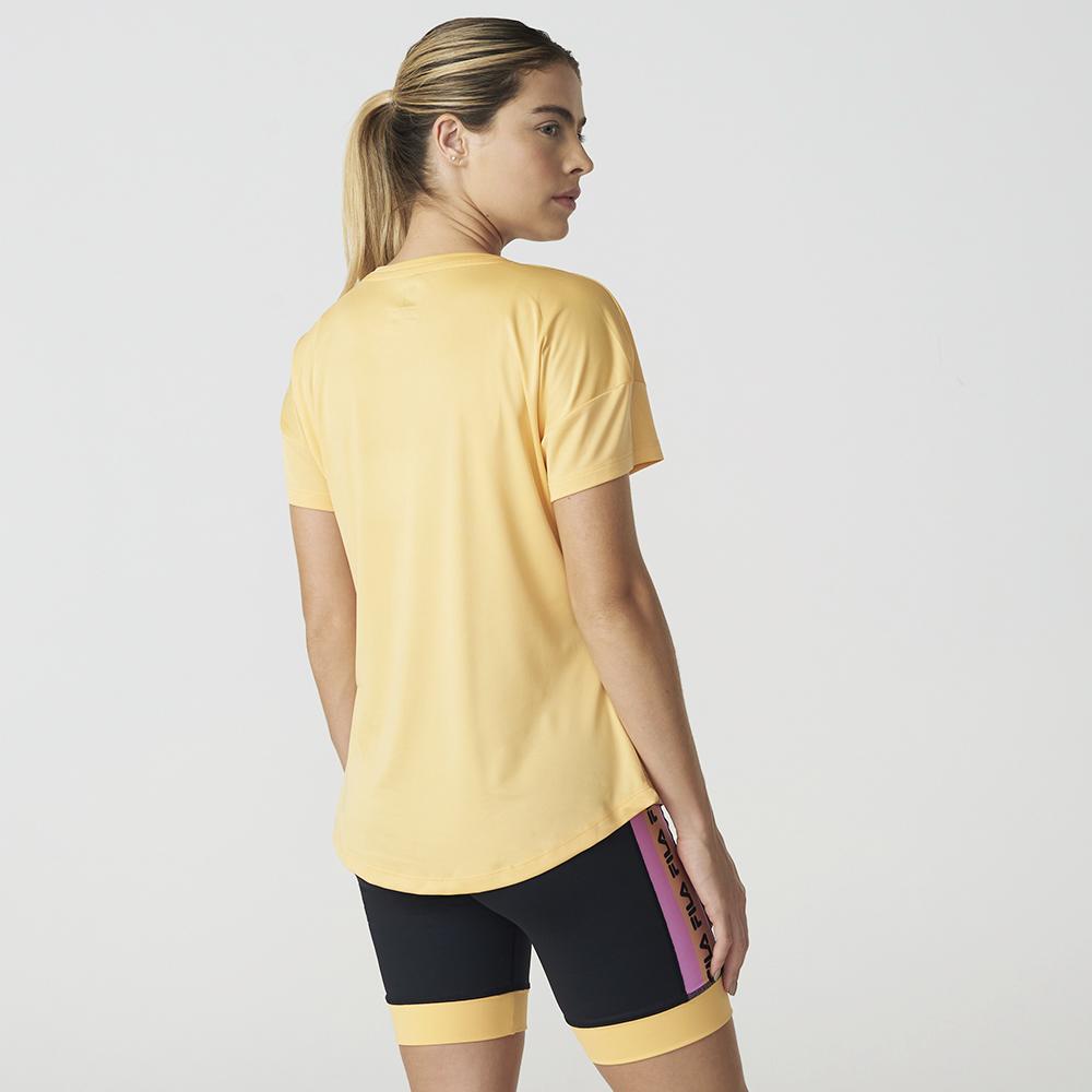 img Polera Fila Basic Dry-Fit Color Amarillo