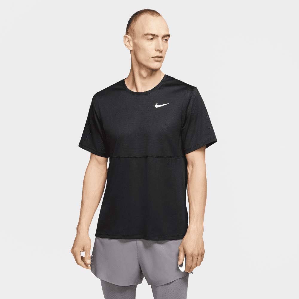 img Polera Nike Run Dry Fit Color Negro