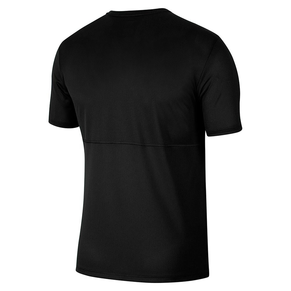 img Polera Nike Run Dry Fit Color Negro