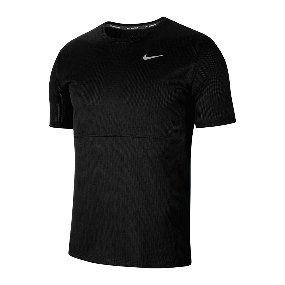 img Polera Nike Run Dry Fit Color Negro