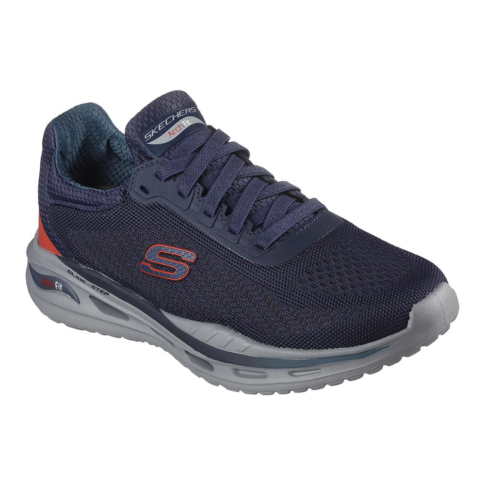 img Tenis Skechers Arch Fit Orvan Trayver Color Azul