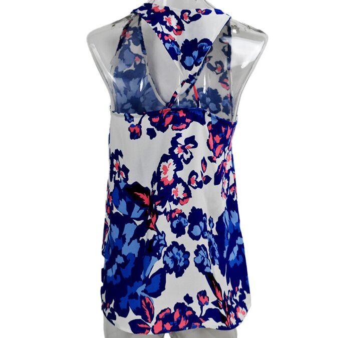 img Blusa Armani Exchange en Color Blanco y Zafiro