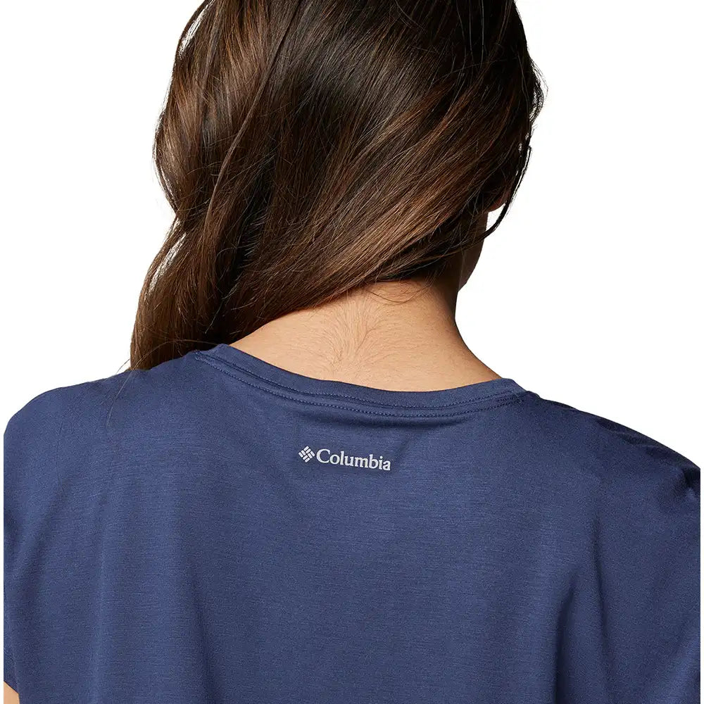 img Camiseta para Dama Columbia Boundless Trek™ Short Sleeve Tee Nocturnal