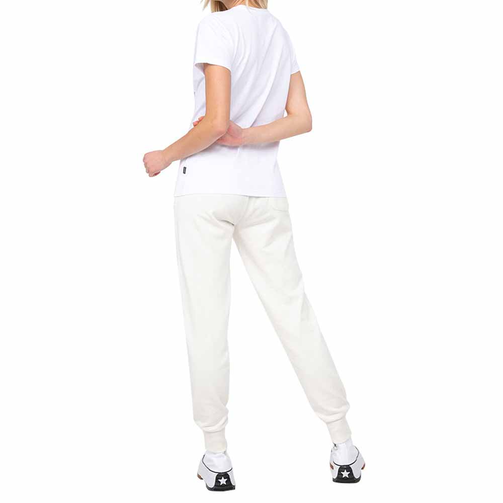 img Polera Converse Color Blanco Con Rosado