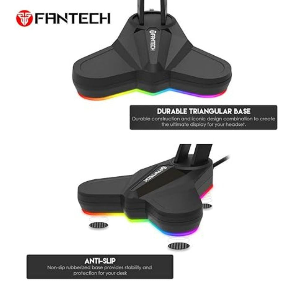 img Soporte Para Audífonos Gamer Fantech Torre Con Luces RGB